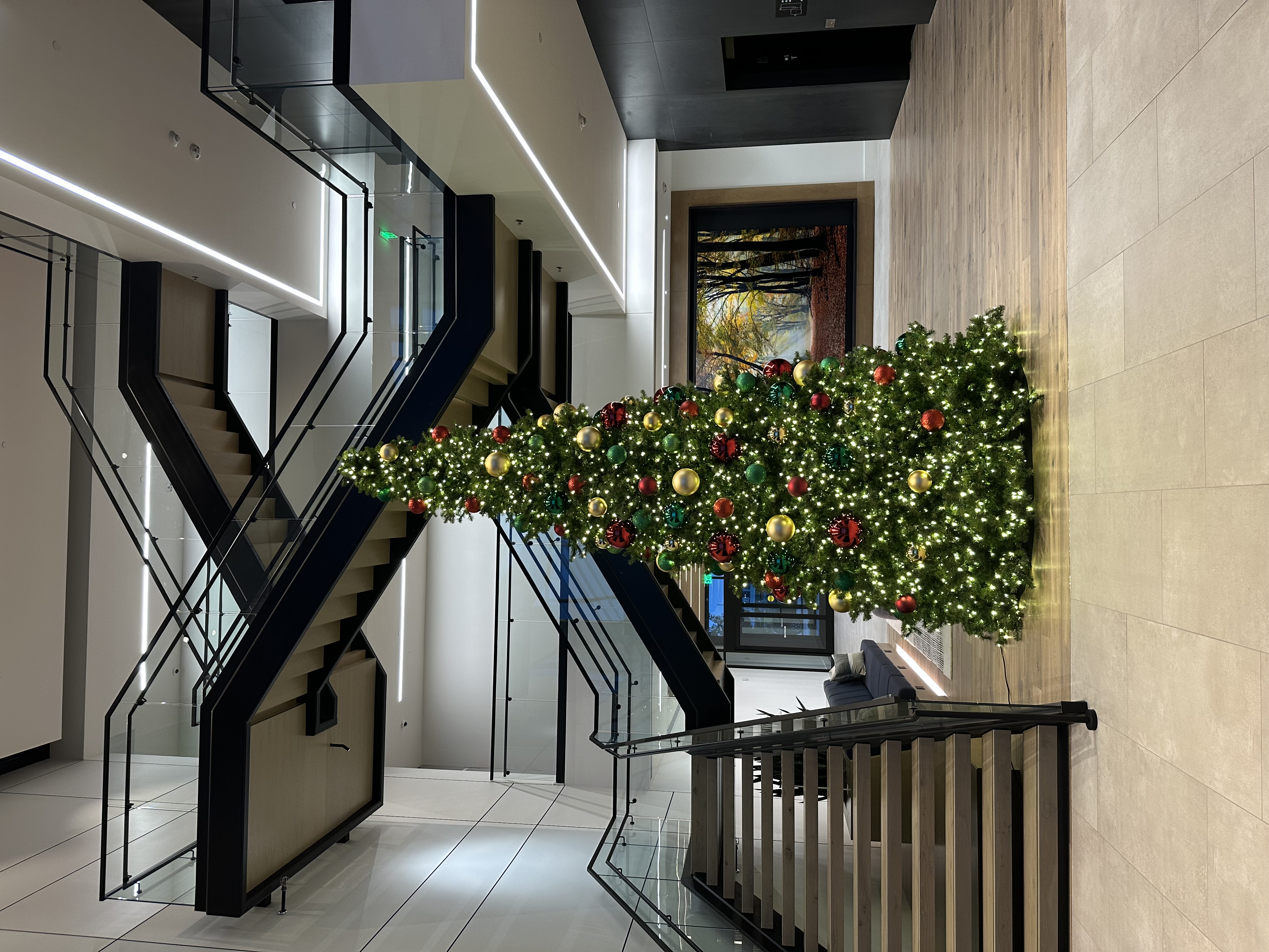 commercial christmas light installation in allen tx